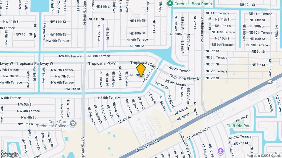 333 NE 6th Terrace Mapa y Detalles de la Ubicación