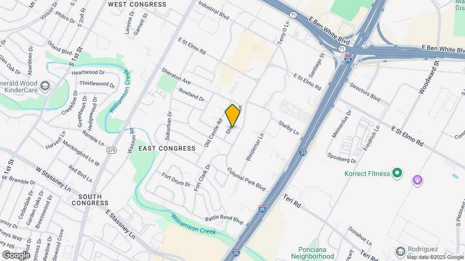 804 Sheraton Ave Map and Location Details