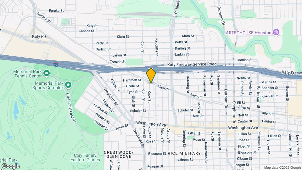 1620 Knox St Map and Location Details