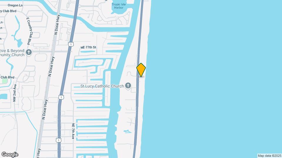 3407 S Ocean Blvd Map and Location Details