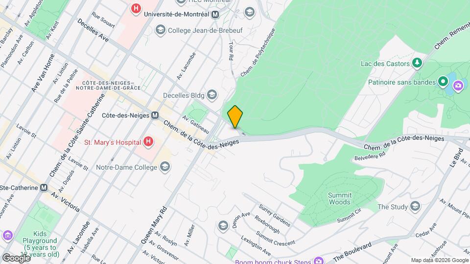 5000 Decelles Av Map and Location Details