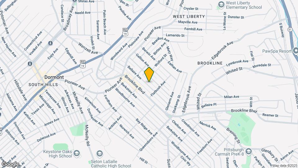 725 Bellaire Ave, Unit 725 Bellaire #2 Map and Location Details