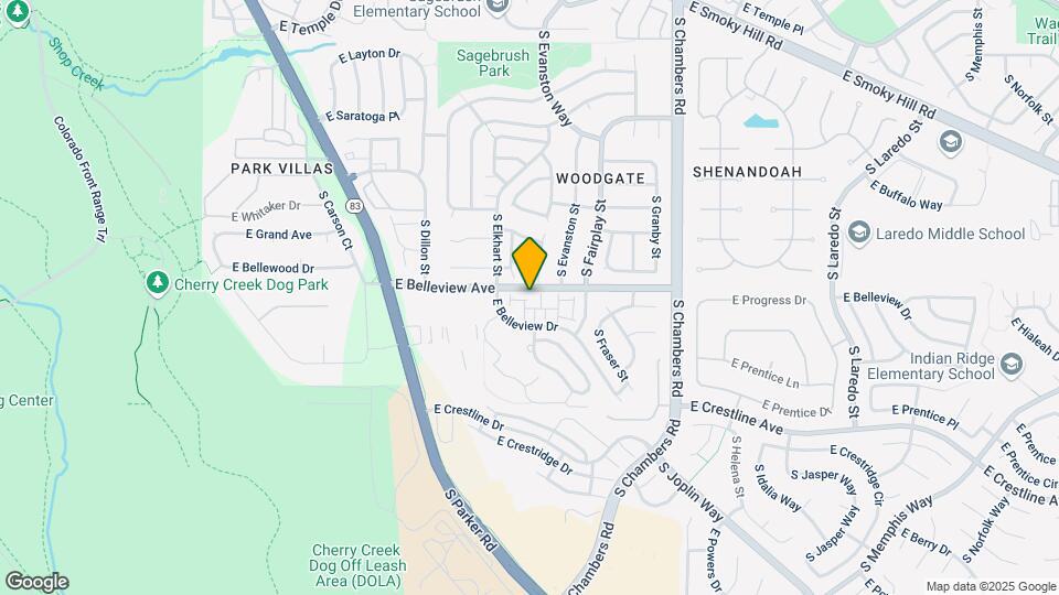 Belleview Townhomes Map and Location Details