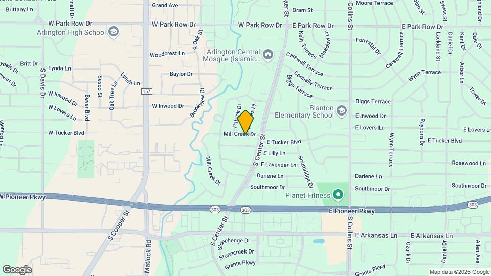 108 Mill Creek Dr Map and Location Details