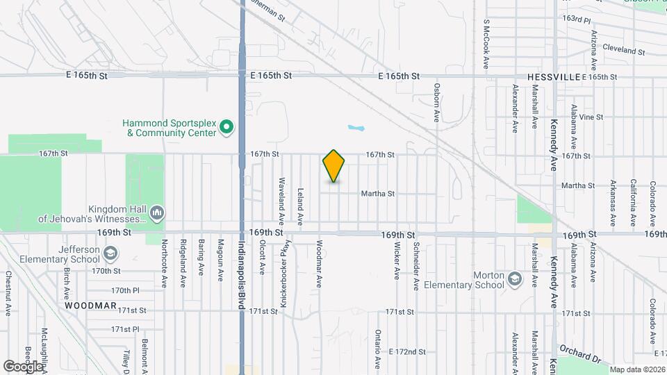 6746 Forestdale Ave Mapa y Detalles de la Ubicación