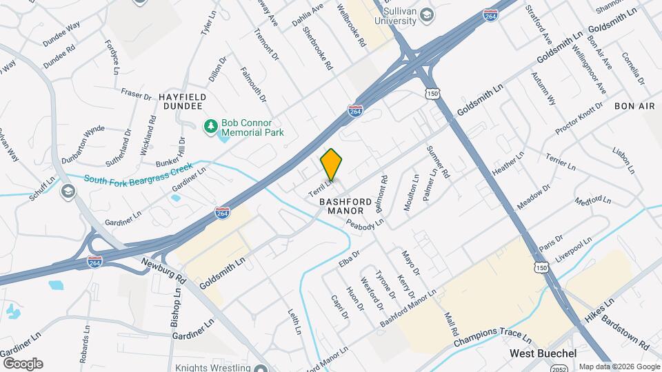 2012 Terril Ln Map and Location Details