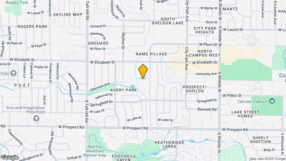 1620 Lakeridge Ct Map and Location Details