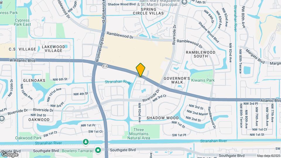 9288 W Atlantic Blvd Map and Location Details