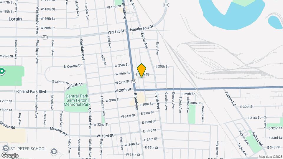 2634 Apple Ave Map and Location Details