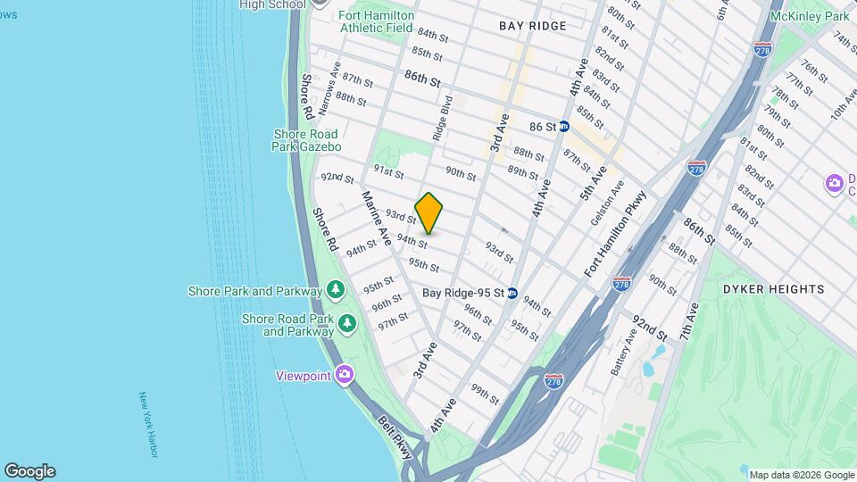 231 94th St Map and Location Details