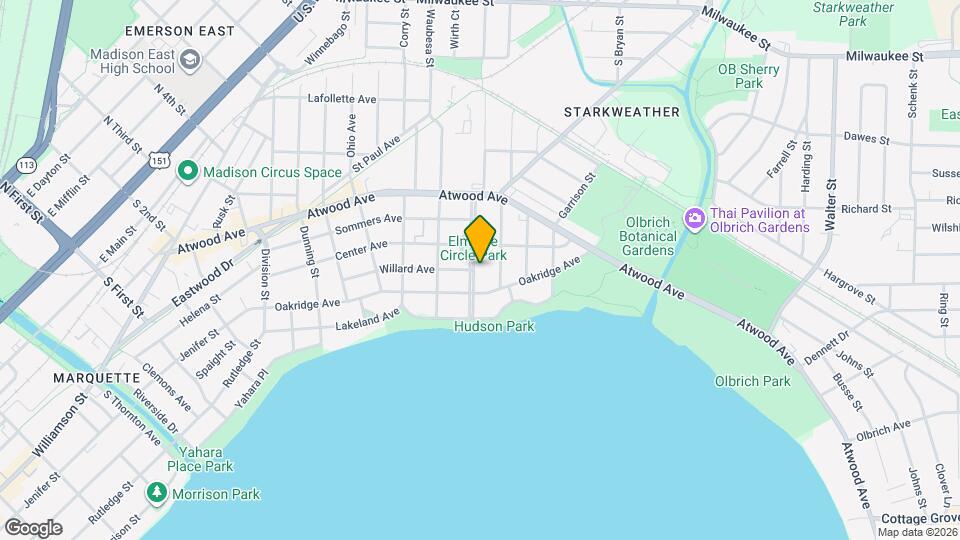 529 Elmside Blvd Mapa y Detalles de la Ubicación