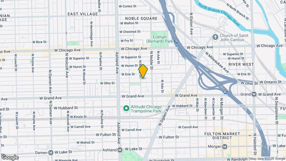1430 W Ohio St Map and Location Details