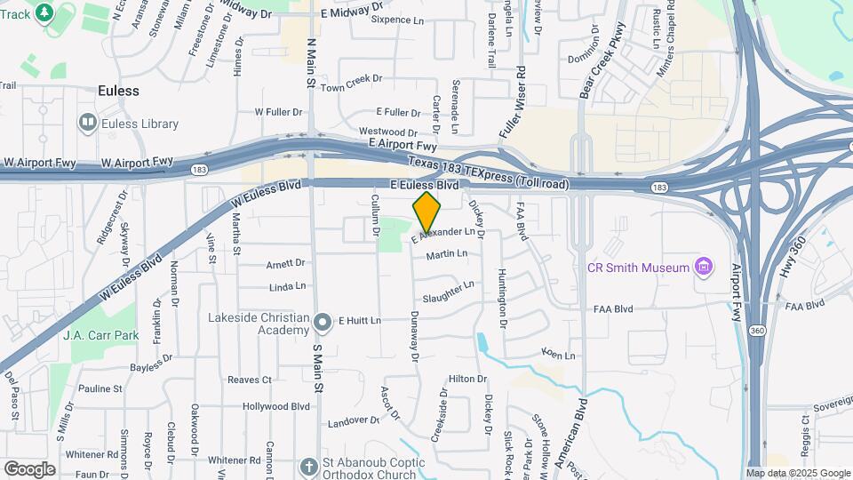 404 E Alexander Ln Map and Location Details