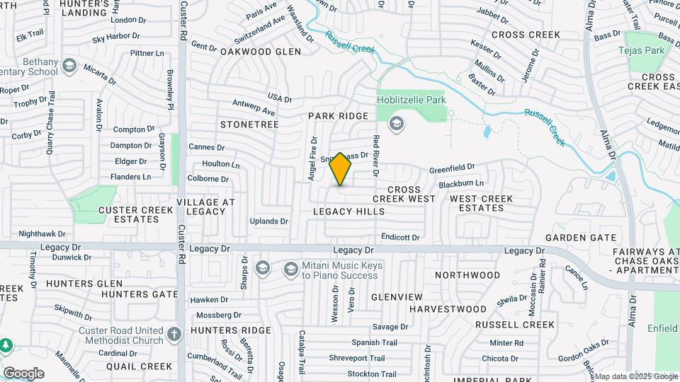 1800 Chester Dr Map and Location Details