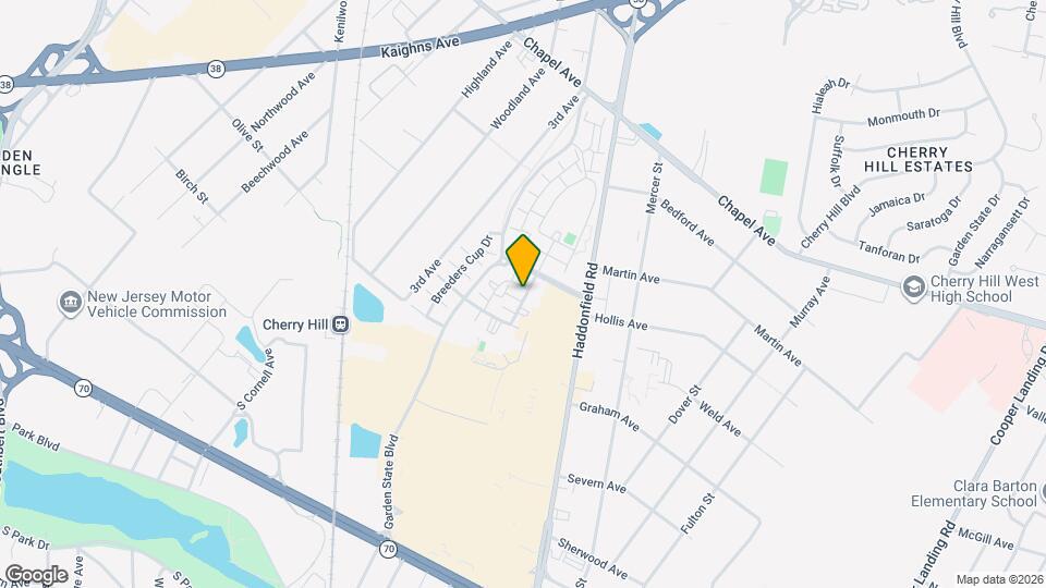 4646 Derby Ct Map and Location Details