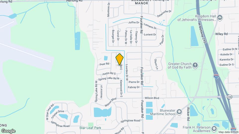 2444 Justin Rd E Map and Location Details