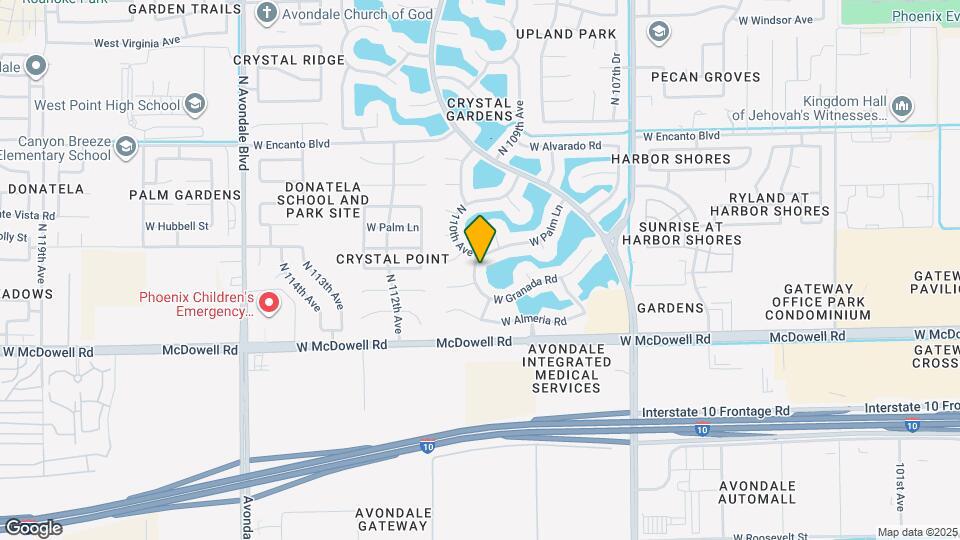 1925 N 110th Ave Map and Location Details