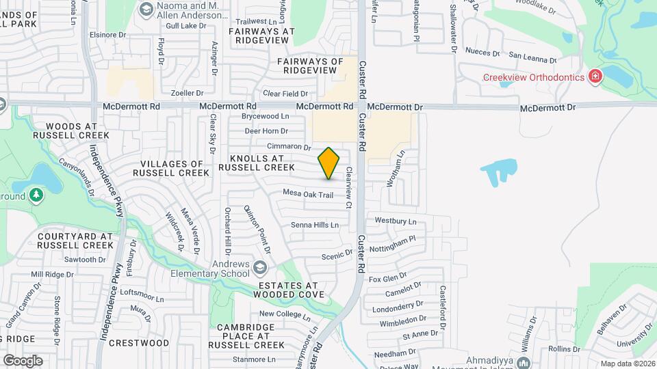 2304 Ravenhurst Dr Map and Location Details