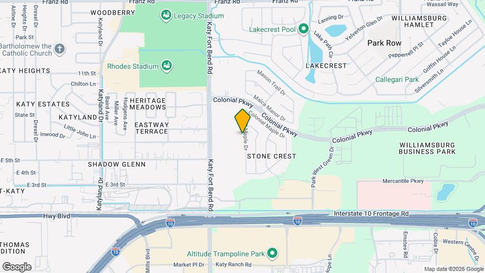 1331 S Maple Dr Map and Location Details