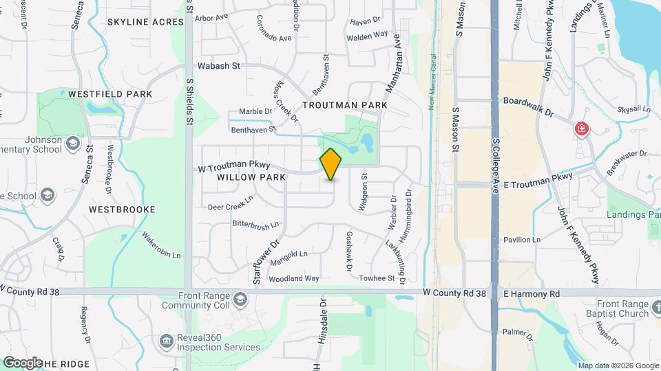 4225 Table Mountain Pl Map and Location Details