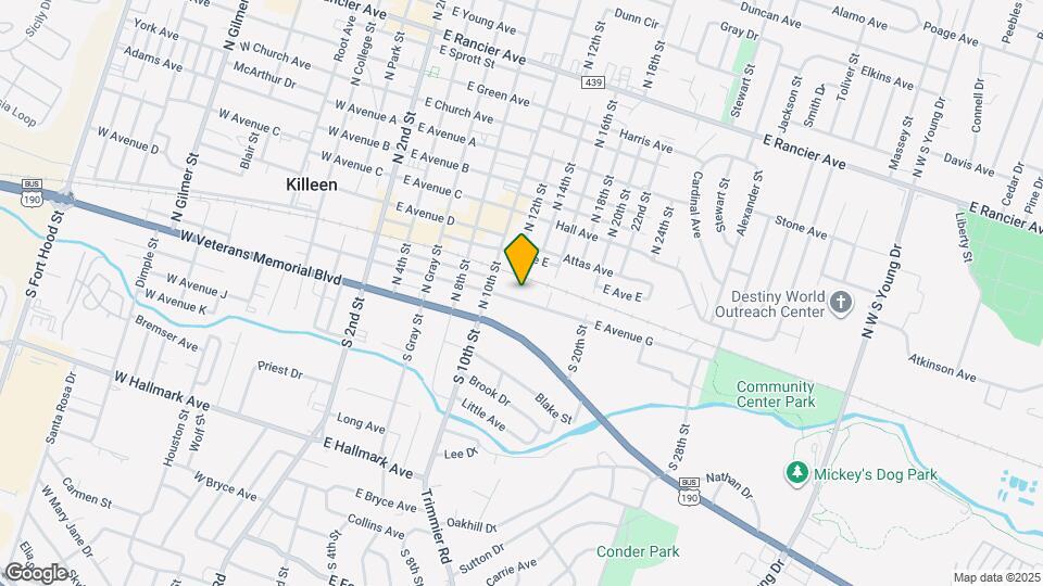 605 Ave G Ave Map and Location Details