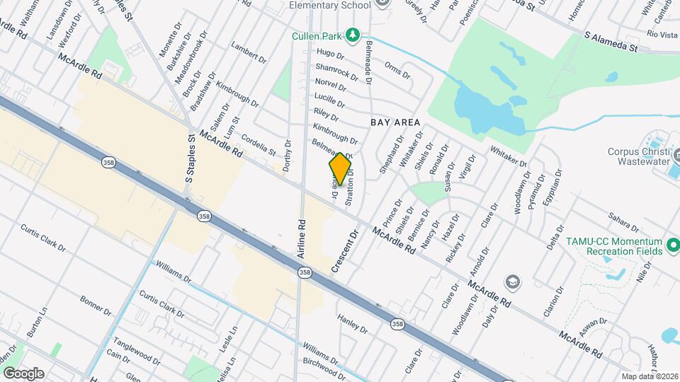 1218 Vance Dr Mapa y Detalles de la Ubicación