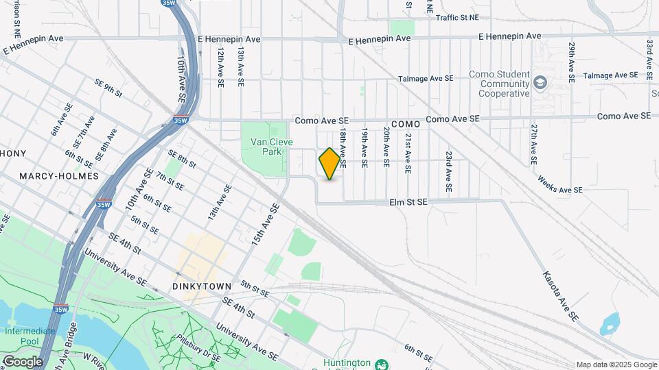 1716 Rollins Ave SE Mapa y Detalles de la Ubicación