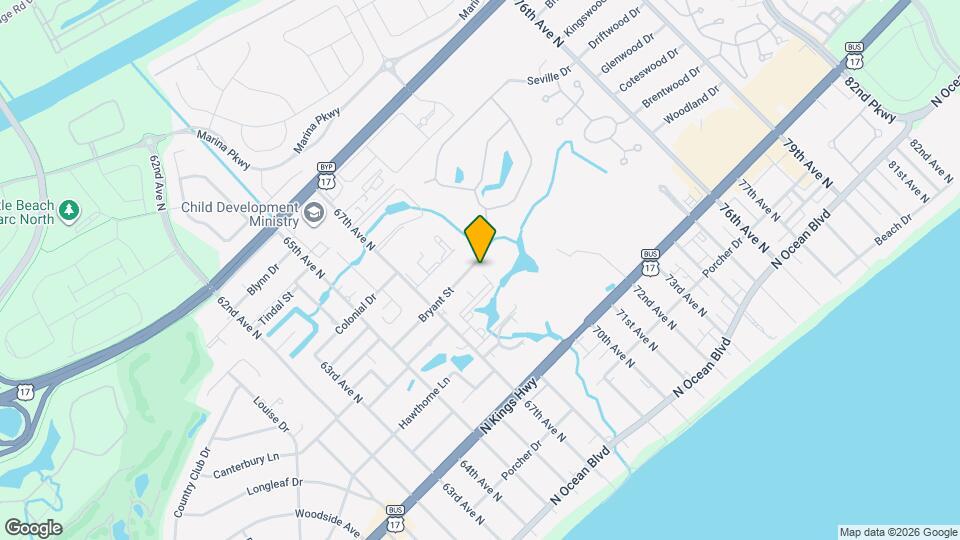 6718 Bryant St Map and Location Details