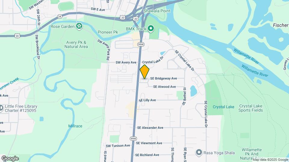 193 SE Bridgeway Ave Map and Location Details
