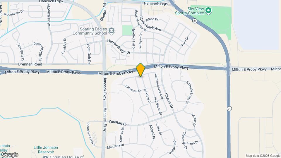 3486 Tail Wind Dr Map and Location Details