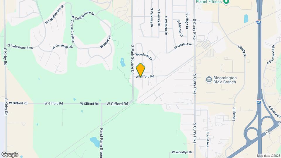 1300-1302 S Hickory Grove Ln-Unit -1300 S Hickory Grove Lane Map and Location Details