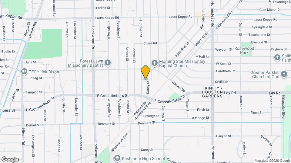 7907 Dandy St Map and Location Details