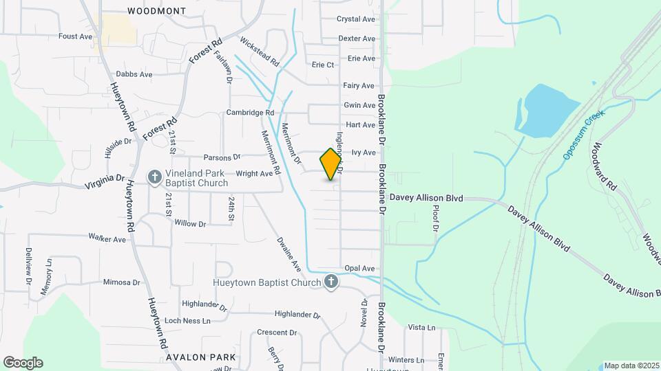 208 Kentwood Ave Map and Location Details