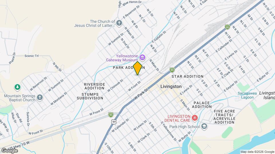 318 N 3rd St Map and Location Details