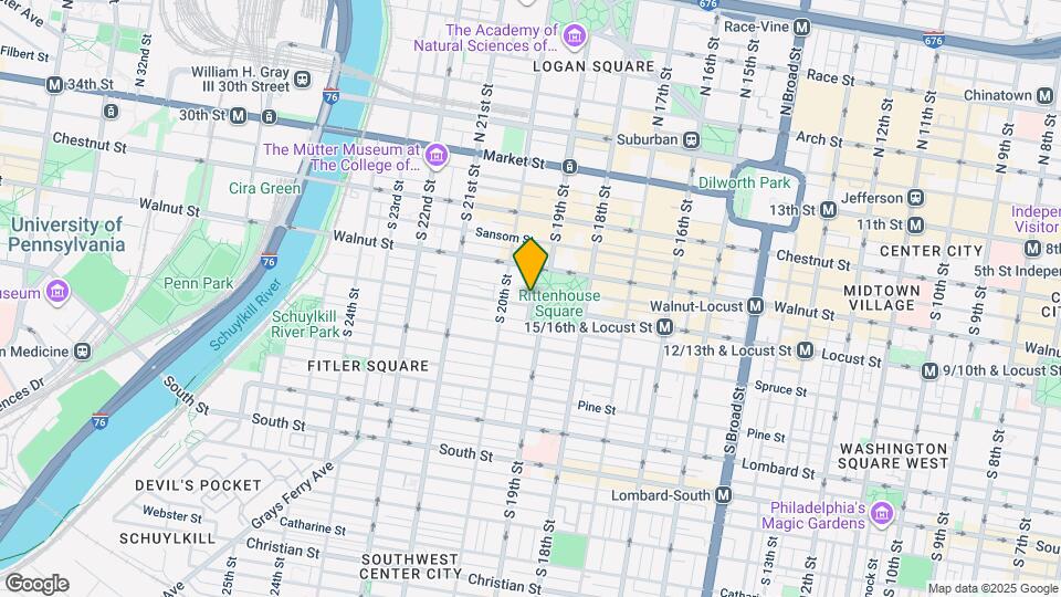 210 W Rittenhouse Square, Unit 2703-04 Map and Location Details