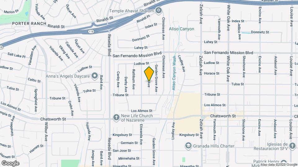 10913 Nestle Ave Map and Location Details