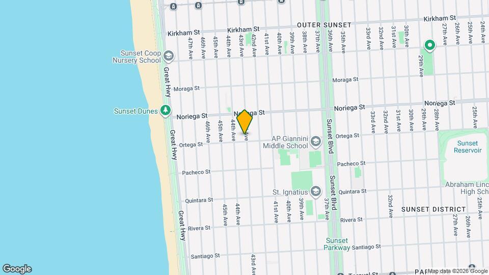 1887 43rd Ave Map and Location Details