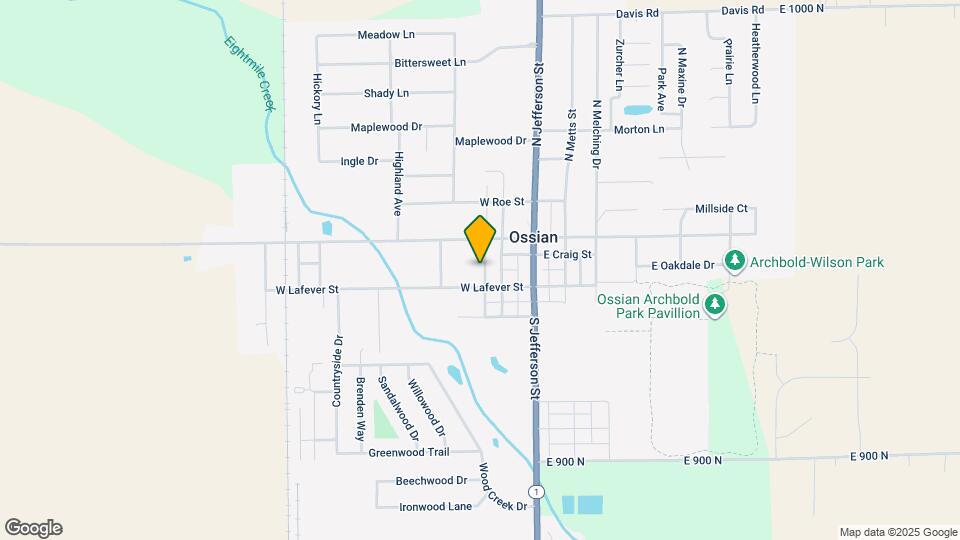 110 S Norwalt St Map and Location Details