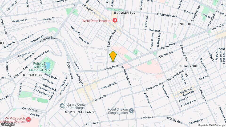 755-759 Broughton St Mapa y Detalles de la Ubicación