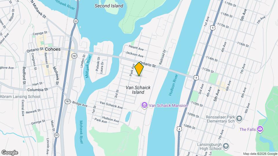 58 Rensselaer Ave, Unit First Floor Mapa y Detalles de la Ubicación