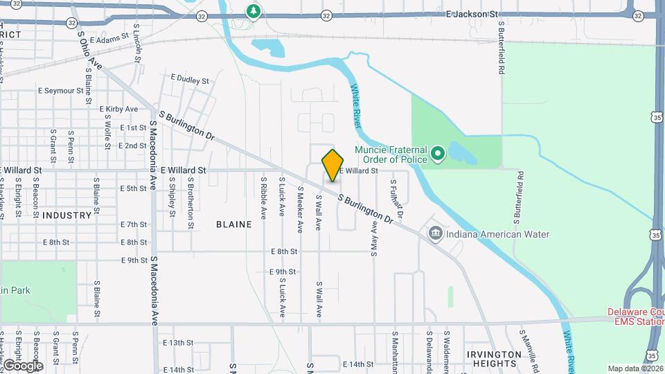1210 S Burlington Dr Map and Location Details