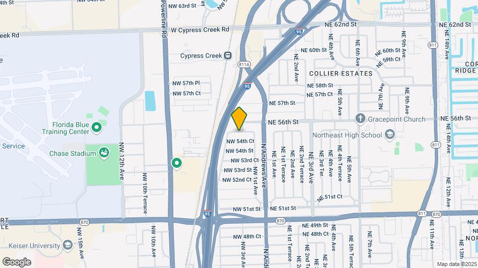 310 NW 55th St Map and Location Details