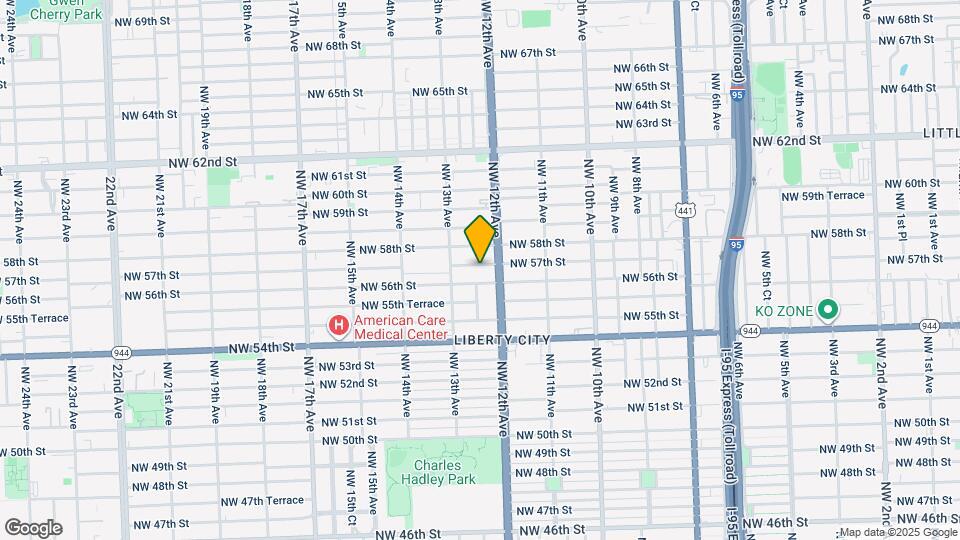 1238 NW 57th St Mapa y Detalles de la Ubicación