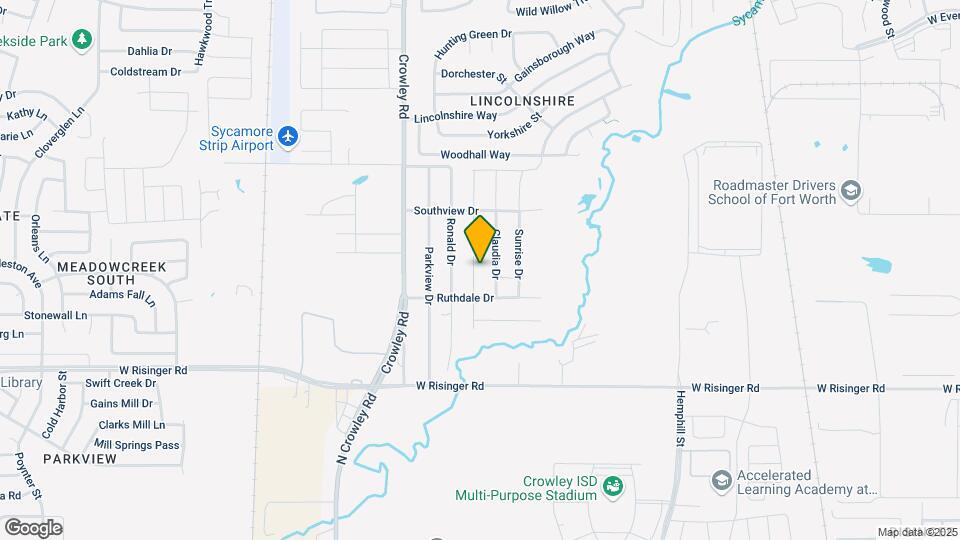 9413 Prairieview Dr Map and Location Details