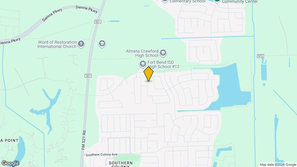 7723 Golden Rubia Ln Map and Location Details