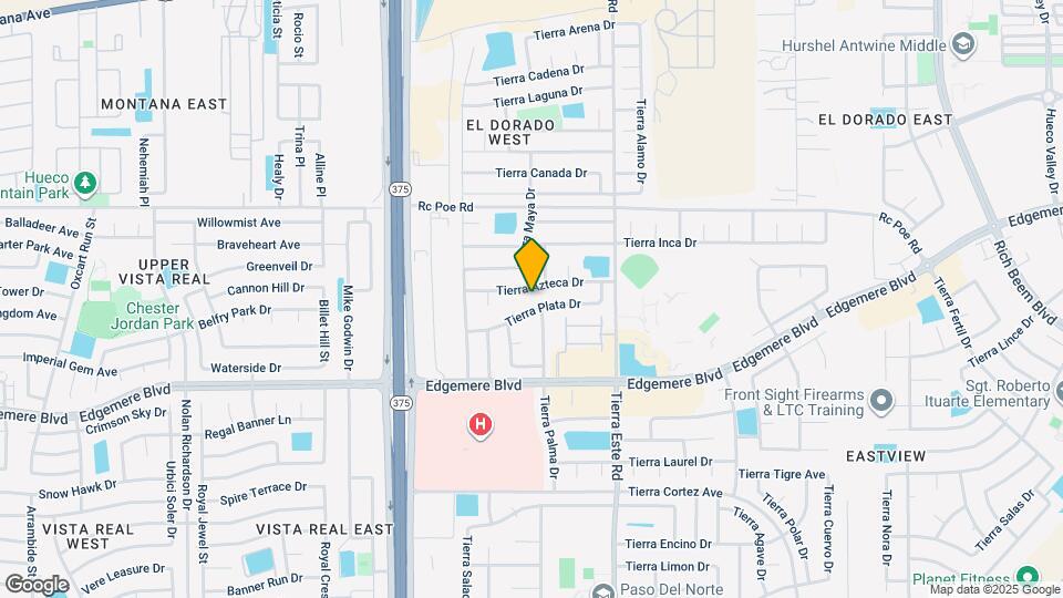 12285 Tierra Plata Dr Map and Location Details
