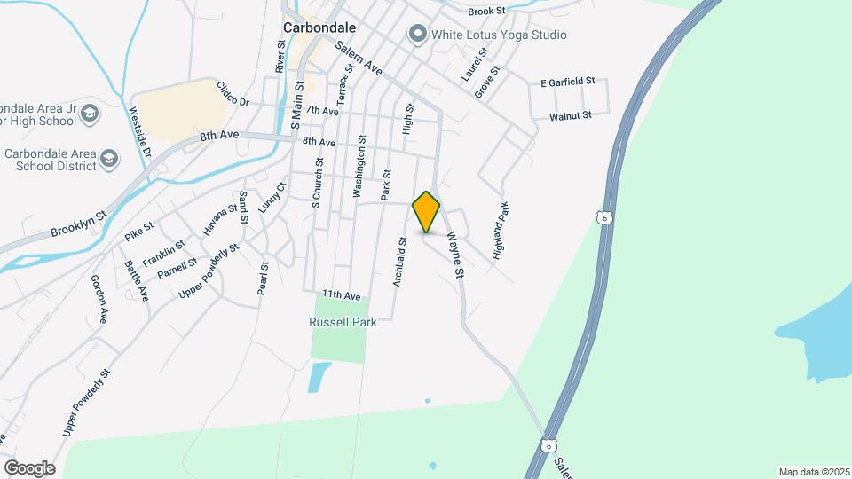 6 Fern Ave Map and Location Details