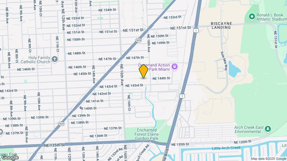 1750 NE 144th St Map and Location Details
