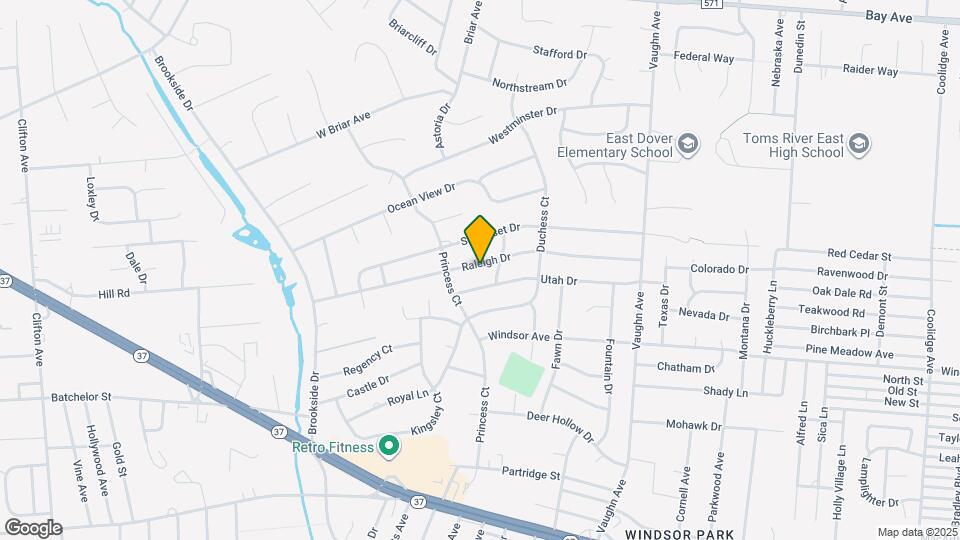 891 Raleigh Dr Map and Location Details