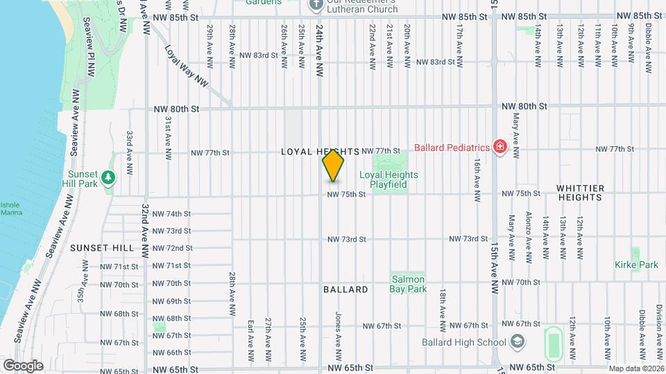 7511 Jones Ave NW Map and Location Details
